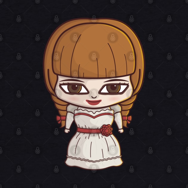 ANNABELLE THE HAUNTED DOLL CHIBI by PNKid